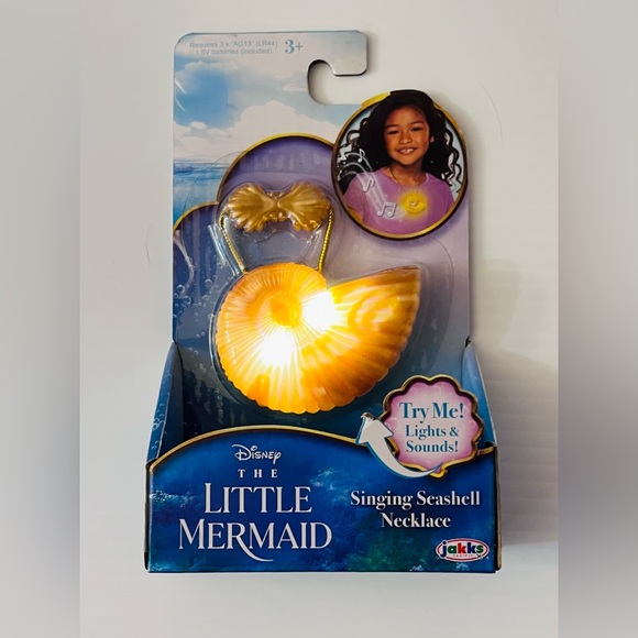 Disney Store Little Mermaid Jewelry Box, Necklace, and Bag - Picture 12 of 16